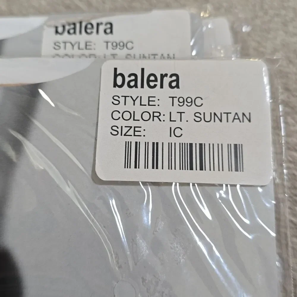BALERA Dancewear Footed Ballet Tights LT Suntan